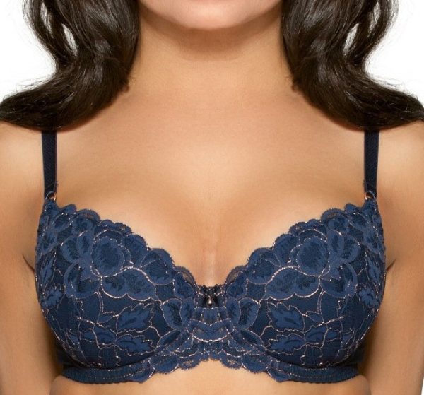 BIUSTONOSZ AVA 1990 NAVY BLUE