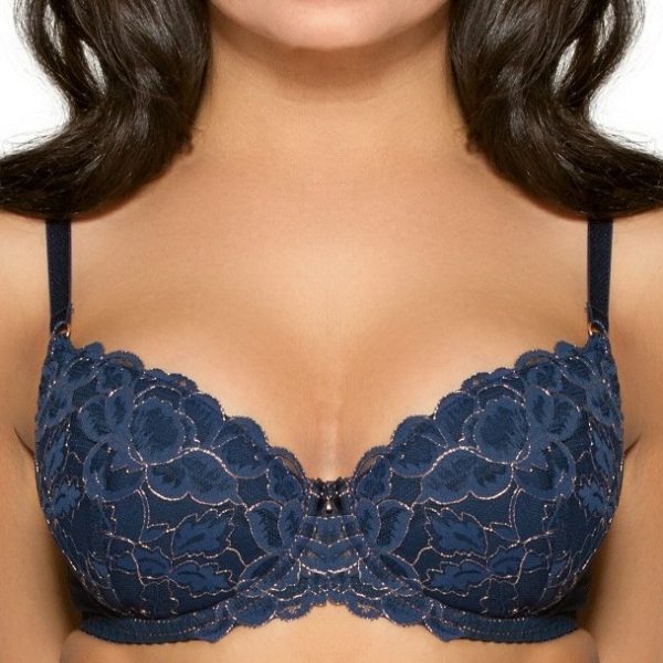 BIUSTONOSZ AVA 1990 NAVY BLUE