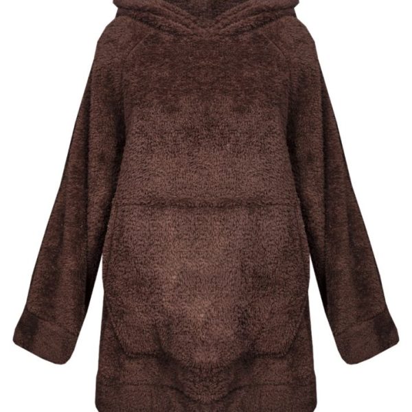 BLUZA ARIELA PUCH CZEKOLADA