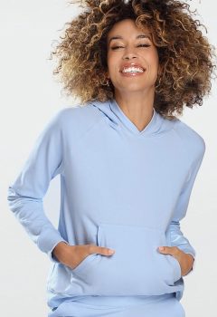 BLUZA SEATTLE BŁĘKIT BAWEŁNA