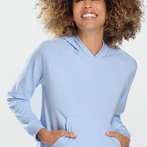 BLUZA SEATTLE BŁĘKIT BAWEŁNA