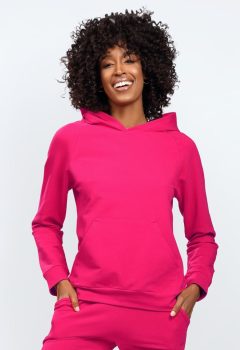 BLUZA SEATTLE MALINA BAWEŁNA