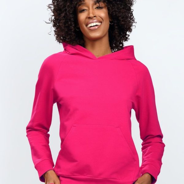 BLUZA SEATTLE MALINA BAWEŁNA