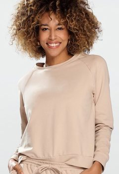 BLUZA WENEZJA BŁĘKIT BAWEŁNA