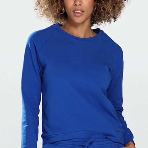 BLUZA WENEZJA NIEBIESKI BAWEŁNA