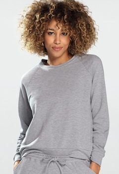 BLUZA WENEZJA SZARY BAWEŁNA