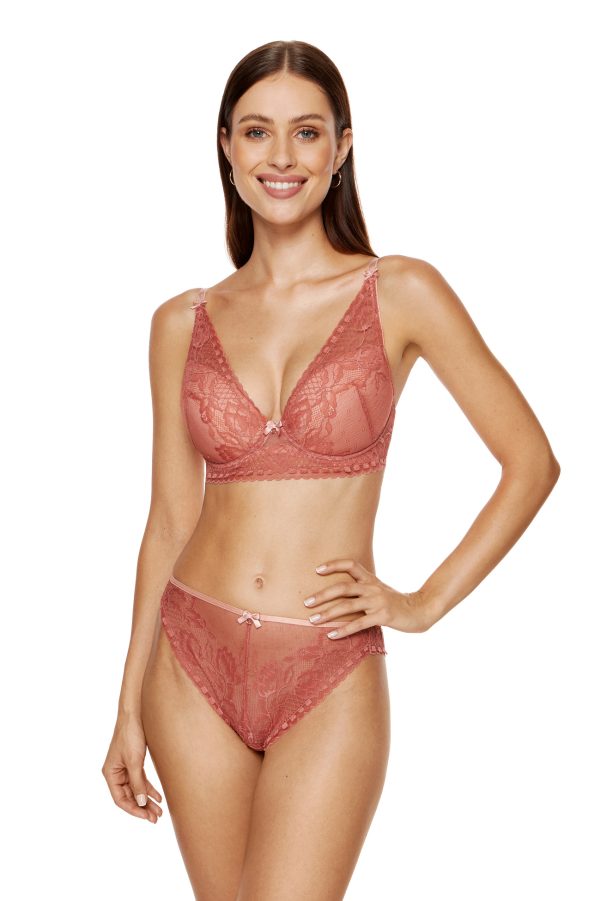 Bisou/B1 biustonosz push-up koronkowy