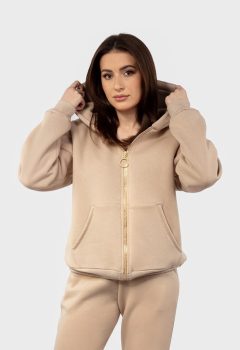 Bluza DK-K-B1 CAPPUCCINO BAWEŁNA GRUBA