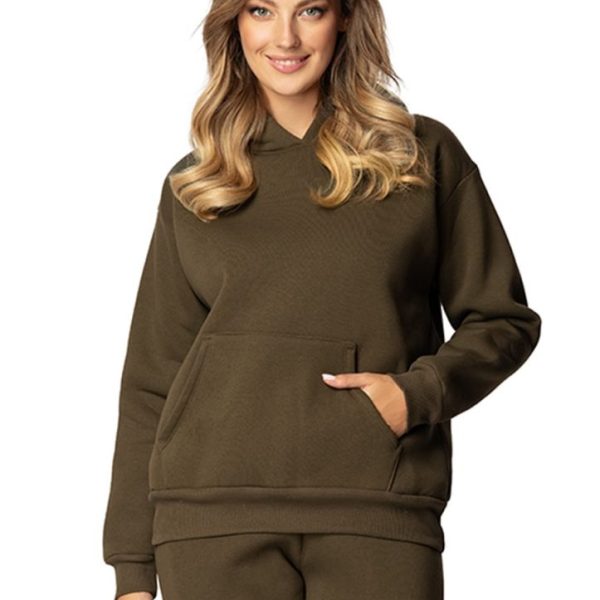 Bluza DK-K-B6 KHAKI BAWEŁNA GRUBA
