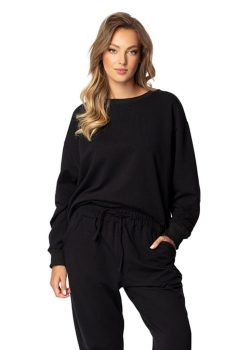 Bluza DK-K-B7 CZARNY BAWEŁNA