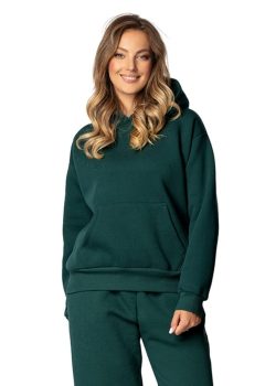 Bluza DK-K-B9 ZIELEŃ BAWEŁNA GRUBA