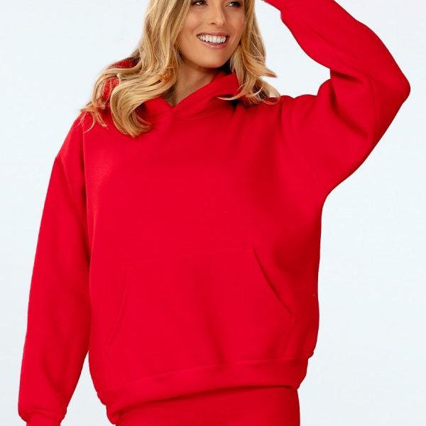 Bluza Oseye CZERWONY BAWEŁNA GRUBA