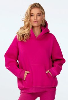 Bluza Oseye FUKSJA BAWEŁNA GRUBA