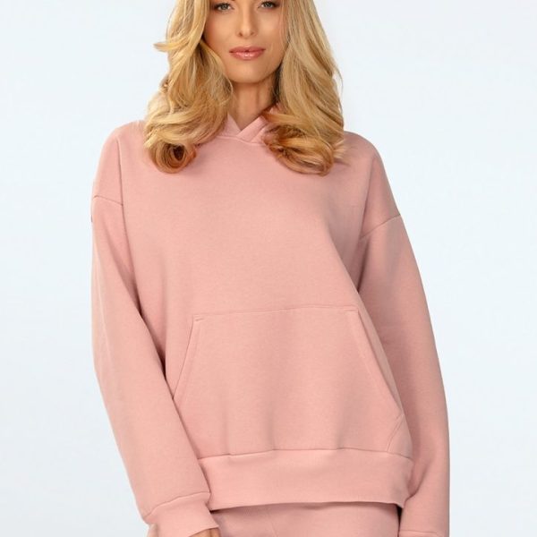 Bluza Oseye PUDER BAWEŁNA GRUBA