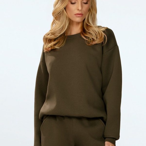 Bluza Rehema KHAKI BAWEŁNA GRUBA