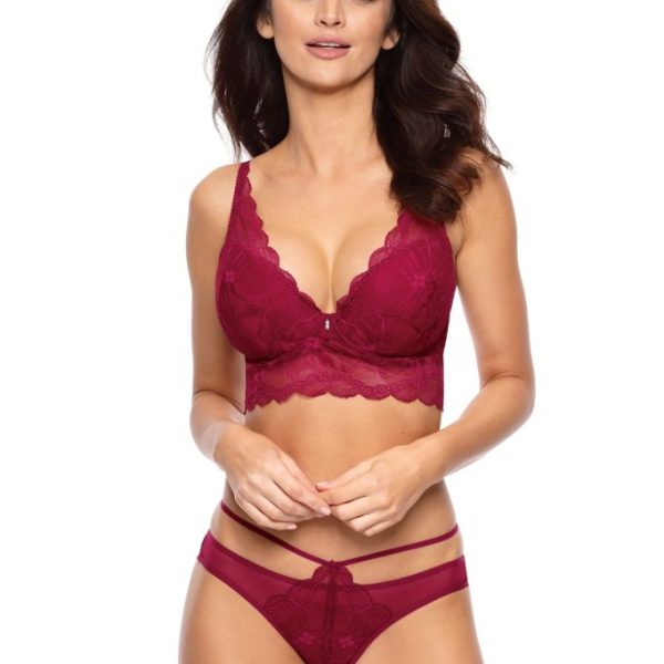 Charlize/PG1 biustonosz push-up bordo