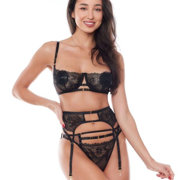 DAISY BLACK 3pcs set