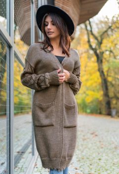 Delaina Mocca sweter