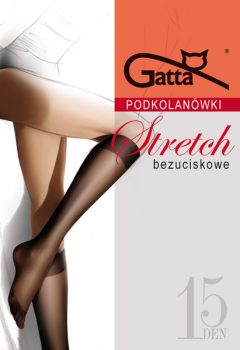 1 PODKOLANÓWKI GATTA STRETCH 15 den  PROMO