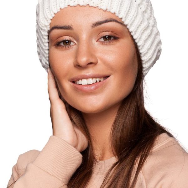BK060 Beret - ecru