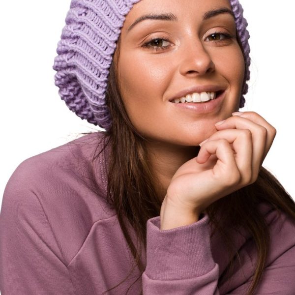 BK060 Beret - lawendowy