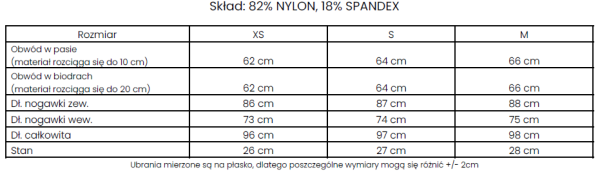 Legginsy damskie Larix beżowe - obrazek 4