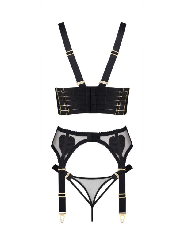 Komplet bielizny Black Love - obrazek 3