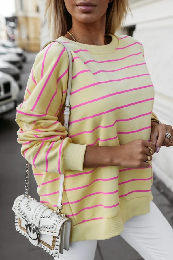 Bluza bawełniana z rozcięciem na plecach | 2 kolory 💛