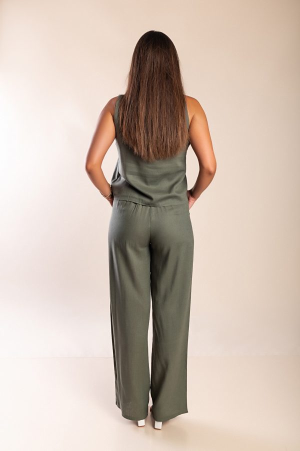 Stylowy komplet z lnu i wiskozy – Plus Size - obrazek 8